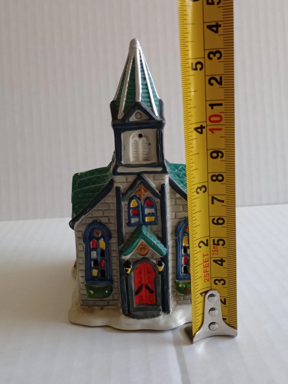 Cobblestone Corners Christmas Village Church 2002 Vintage